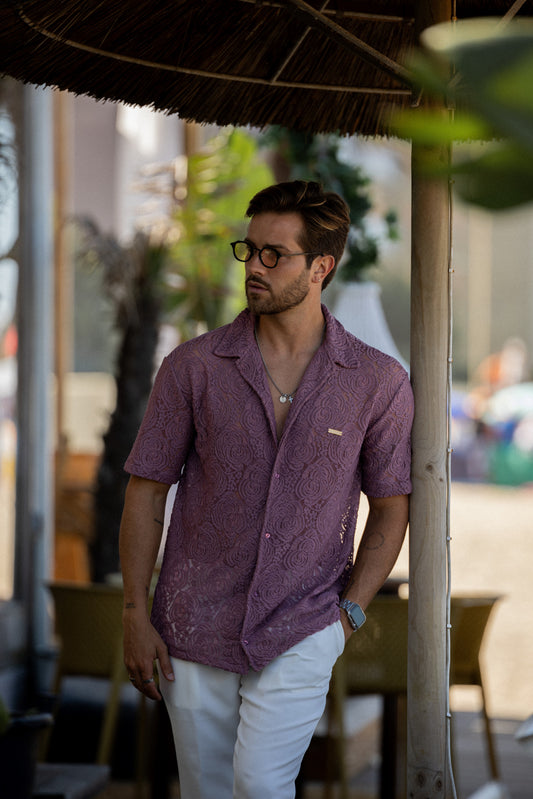 Camisa Renda Mera