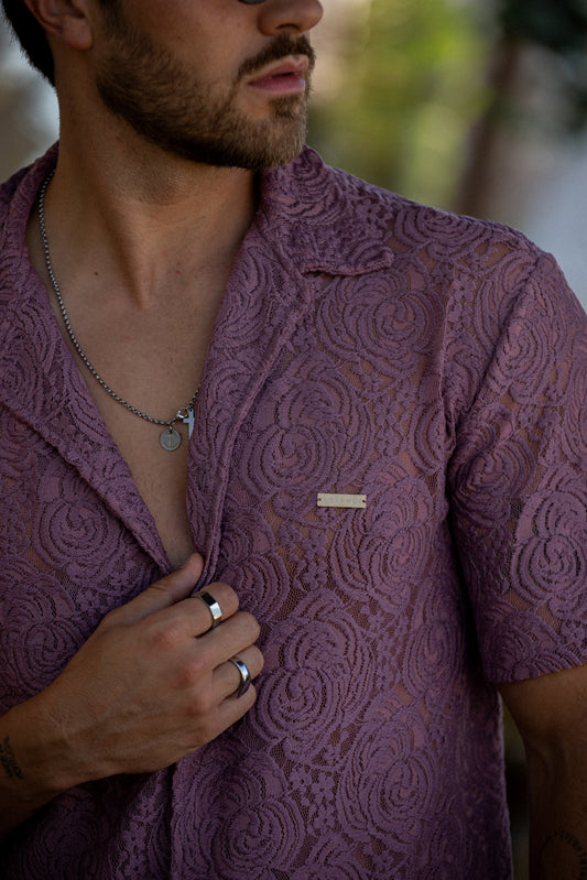 Camisa Renda Mera